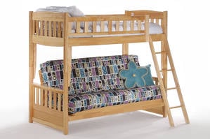 Cinnamon Futon Bunk Bed by Night & Day Furniture