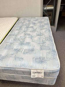 Dormitory Blue Damask 8 inch Mattress by Gold Bond