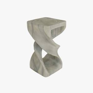 Double Twist Table Gray by Strata