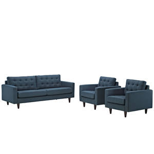 Divani Casa Sheila - Modern Dark Grey Fabric Sofa Set by VIG Furniture