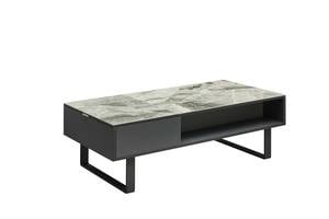 1388 Grey Coffee Table w/Storage by ESF
