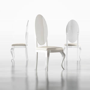 Carmen White Side Chair (Set of 2) by ESF