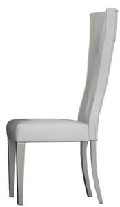 Kiu White Side Chair (Set of 2) by ESF