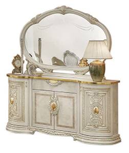 Leonardo Ivory Buffet Mirror by ESF