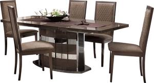 Platinum Dining Table w/18" Extension by ESF