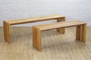 [Floor Sample] Christy Bench 46" Solid Teak Wood/Natural Finish by From the Source