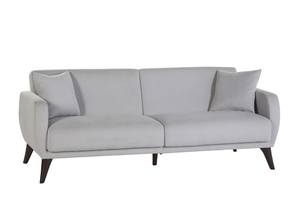 Flexy Convertible Sofa-in-a-Box (Zigana Light Gray) by Bellona