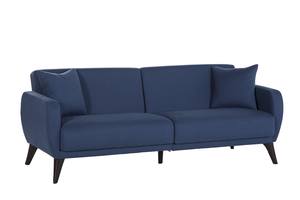 Flexy Convertible Sofa-in-a-Box (Zigana Indigo Blue) by Bellona