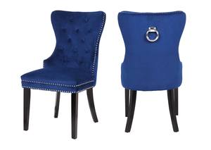 Erica Dining Chairs w/Wood Legs (Set of 2) by Galaxy Furniture