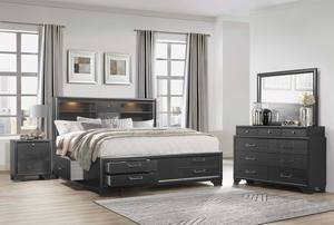 Jordyn Gray Bedroom Set by Global Furniture