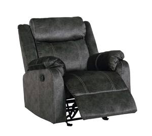 U7303 Domino Granite Microfiber Glider Reclining Chair by Global Furniture