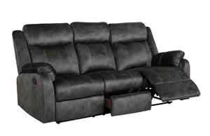 U7303 Domino Granite Microfiber Reclining Sofa by Global Furniture