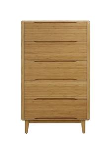 Currant Five Drawer High Chest Caramelized by Greenington