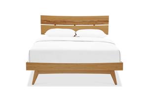 Azara Caramelized Platform Bed by Greenington