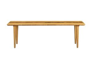 Azara Dining Bench Caramelized by Greenington