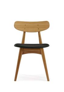 Cassia Dining Chair (Set of 2) Caramelized w/Black Seat by Greenington