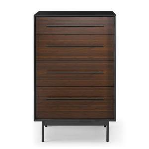 Park Avenue Ruby & Onyx 4 Drawer High Chest by Greenington