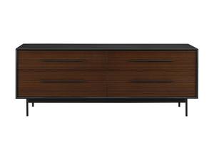 Park Avenue Ruby and Onyx 4 Drawer Double Dresser by Greenington