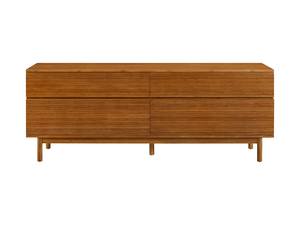 Ventura Amber 4 Drawer Double Dresser by Greenington