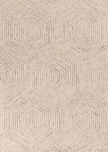 Gramercy Ivory Honeycomb Area Rug by KAS Rugs