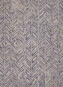 Gramercy Blue Heather Herringbone Area Rug by KAS Rugs