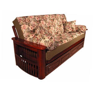 Grand Futon Frame Mahogany by Prestige