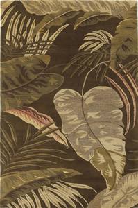 Havana Mocha Rainforest Area Rug by KAS Rugs