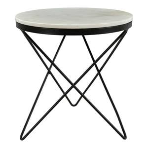 Haley Side Table Black Base by Moe's Home Collection