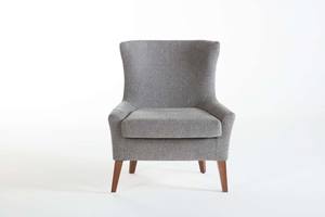 Canyon Revere Gray Accent Chair by Bellona