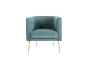 Cloak Green Accent Armchair by Bellona