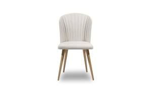 Ostrea Dining Chair (Set of 2) Light Gray by Bellona