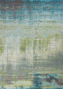 Illusions Blue/Green Escape Area Rug by KAS Rugs
