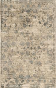 Indulge Sand/Blue Elegance Area Rug by KAS Rugs