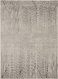 Inspire Ivory/Grey Parker by KAS Rugs