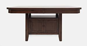 Manchester Brown High/Low Rectangle Dining Table by Jofran Furniture