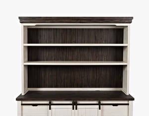 Madison County Vintage White Server Hutch ONLY by Jofran