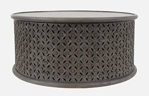 Global Archive Decker Antique Grey Coffee Table by Jofran