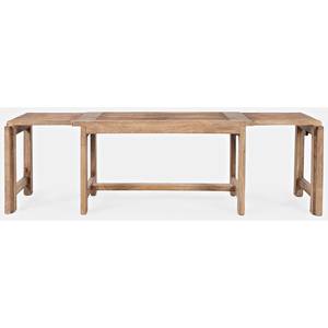 Bradford Buff Wood Extendable Bench by Jofran Furniture