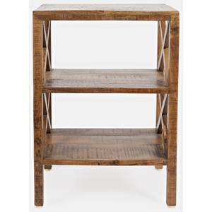 Global Archive Amber Dylan X-Side Table by Jofran Furniture