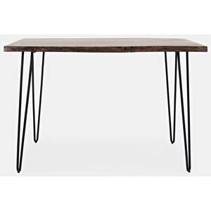 Nature's Edge Live Edge Light Chestnut Counter Height Table 52 Inch by Jofran