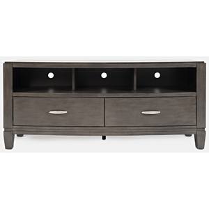 Scarsdale 70 Inch Grey Wood Media Console by Jofran Furniture