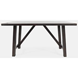 American Rustics Brown Wood Trestle Counter Table by Jofran Furniture