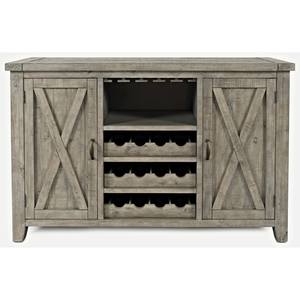 Outer Banks Server w/Bottle And Glass Storage by Jofran