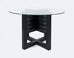 Altamonte Round Dark Charcoal Dining Table by Jofran