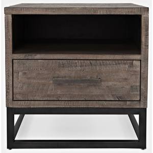 East Hampton Brown End Table by Jofran Furniture