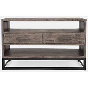 East Hampton Brown Wood Sofa Table by Jofran Furniture