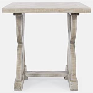 Fairview Beige Wood End Table by Jofran Furniture