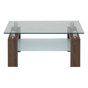 Compass Tempered Glass Square Cocktail Table by Jofran