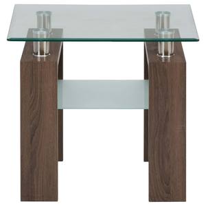 Compass Tempered Glass End Table by Jofran