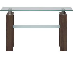 Compass Tempered Glass Sofa Table by Jofran